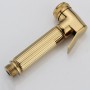 Gold Brass Bidet Faucet bathroom toilet faucet mixer with 1.5M Hose  hygienic shower clean muslim replacement gun sprayer Black