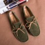 New Size 38~47 Genuine Leather Loafers Hot Sale Driving Shoes Fashion Casual Shoes Original Design Summer Flats Moccasins Men