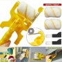 1set Trimming Roller Brush For Home Wall Multiuse Room Brushing Tool Ceiling Replace Door Clean-Cut Sponge Paint Edger Roller