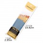 Artist Nylon Paint Brush Professional Watercolor Acrylic Wooden Handle Painting Brushes Art Supplies Stationery 10 pcs