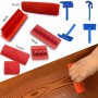 Wood Grain Tool Set, 6Pcs 7 Inch Graining Painting Tool Wood Texture Paint Roller Wood Pattern Tools For Wall Room Art