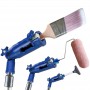 D55F Paint Brush Extender Multi-Angle Paint Roller Adapter Pole Clamping Painting Tool Wall Ceiling Paint Brush Extender