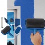 8pc/Set Multifunctional Paint Roller Brush Tools Set  Wall Paint Brush Floral Painting Roller DIY Wall Painting Roll