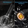 High Lumens LED Flashlight Rechargeable High Quality XHP70.2 XHP50 Tactical Hunting Torch Usb Zoomable Lantern By 18650 Battery