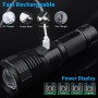 Brightest XHP70.2 LED Flashlight XHP50 Rechargeable Flashlights USB Zoomable Torch XHP70 18650 26650 Hunting Lamp for Camping