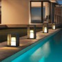VZVI Waterproof Villa Outdoors Landscape Lawn Lamps 110V-220V LED Bulbs Street Light Courtyard Garden Decoration Lighting Solar