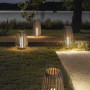 VZVI IP65 Waterproof Villa Courtyard Outdoor Landscape Lawn Lamps Solar LED Lights For the Garden Patio Fence Decor Light Rattan