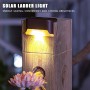 Warm White LED Solar Lamp Path Stair Outdoor Garden Lights Waterproof Solar Power Balcony Light Decoration for Patio Stair Fence