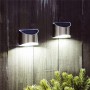 Solar LED Outdoor Lamp Waterproof Decor Wall Light for Balcony Patio Fence Garden Step Lamps Garden Solar Outdoor Wall Light