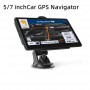 5/7inch gps navigation for car truck accessories free map update tools 8GB speed warning Voice broadcast amercia europe