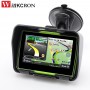 Hot 4.3 Inch Touch Screen Car Motorcycle GPS Navigation Waterproof IPX7 Bluetooth FM AVIN GPS Built in 8GB Free Install igo Map