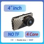 Newest 4 Inch 1080p 170° 4 Core Dashcam Car Touch Screen Dual Lens Bluetooth Rearview Dash Cam Night Vision Cameras for Car