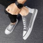 2022 New Men Canvas Shoes Breathable Comfortable Spring Autumn Casual Sneakers High Qualitity Footwear Lace Up Vulcanized Shoes