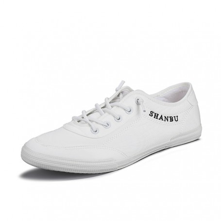 New All-match Men Canvas Shoes Soft Comfort Breathable Zapatos De Hombre Fashion Anti-skid Casual Footwear Lace-up Hard-wearing