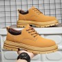 Man Shoes Breathable Casual Shoes For Men Oxfords Leather Tooling Shoes Winter Fashion Platform Ankle Boots Men Moccasins