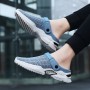 Summer New Anti-skid Men Casual Shoes Fashion Comfort Hard-wearing Half Slippers Outdoor Breathable Sandals Mesh Quality Slip-on
