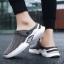 Summer New Anti-skid Men Casual Shoes Fashion Comfort Hard-wearing Half Slippers Outdoor Breathable Sandals Mesh Quality Slip-on