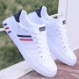 Men's Vulcanized Shoes Sneakers Boys Breathable Flats Comfortable Shoes Men Spring Autumn Casual White Sport Sneakers