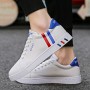 Men's Vulcanized Shoes Sneakers Boys Breathable Flats Comfortable Shoes Men Spring Autumn Casual White Sport Sneakers
