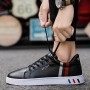 Men's Vulcanized Shoes Sneakers Boys Breathable Flats Comfortable Shoes Men Spring Autumn Casual White Sport Sneakers