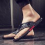 Flip-flops Men Summer Outdoor Slippers for Men Korean Personality Anti Skid 2022 Fashion New Design Man Summer Slippers
