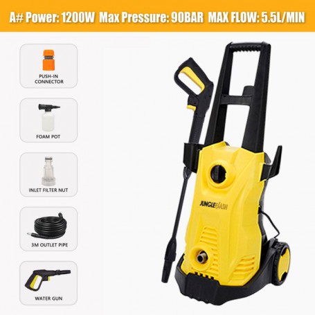 JUNGLEFLASH High Pressure Washer Car Washers Garden Washing Machine For Karcher Water Gun Garden High Pressure Cleaning Gun
