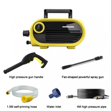 Mini Washing Machine High Pressure Washer Car Cleaning Kit 30 Fan-shaped Ssobaric Clean Body Polishing Tool Car Accessories
