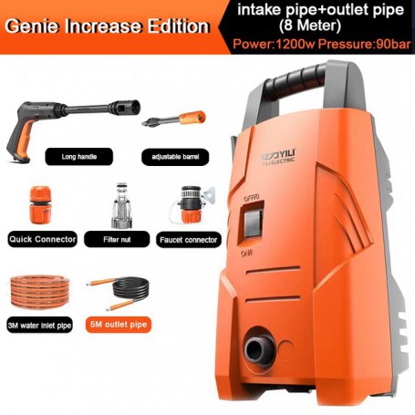 High Pressure Washer Car Cleaning Kit Mini Washing Machine Body Polishing Clean Tool Auto Washing Guns Foam Pot Car Accessories