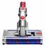 Double Soft Roller Head Quick Release Electric Floor Head For Dyson V15 Vacuum Cleaner Parts