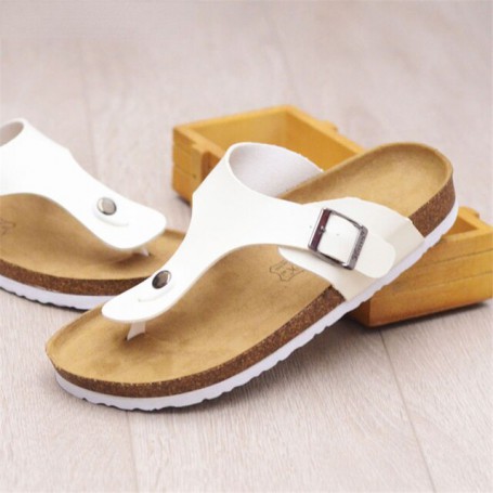 Men Shoes Beach Slippers Flip Flops Men Summer Shoes Mens Slippers Outdoor Leather Slippers Shoes Male Zapatos De Hombre