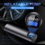 12V 150PSI Rechargeable Air Pump  Tire Inflator Cordless Portable Compressor Digital Car Tyre Pump for Car Bicycle Tires Balls
