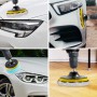 3/4/5 Inch Car Polishing Pad Kit Car Waxing Sponge Disk Wool Wheel Drill Buffing Kit Professional Auto Paint Care Buffing Pads