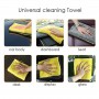 Microfiber Cleaning Towel Thicken Soft Drying Cloth Car Body  Washing Towels Double Layer Clean Rags 30/40/60cm