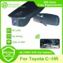 NSN Automotive Dvr Double Vehicular Dashcam Car WIFI Rear View Camera 4k 2160P Ultra HD Devices Car Camera for Toyota C-HR CHR