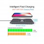 TTFTFP Car Fast Wireless Charger Silicone Pad Cradle Stand Dock 15W Wireless Charging Standcar Accessories