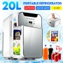 20L Portable mini fridge DC12V 220V Refrigerator Compressor Cooler Small Car Fridge for Car Home Picnic Travel Summer