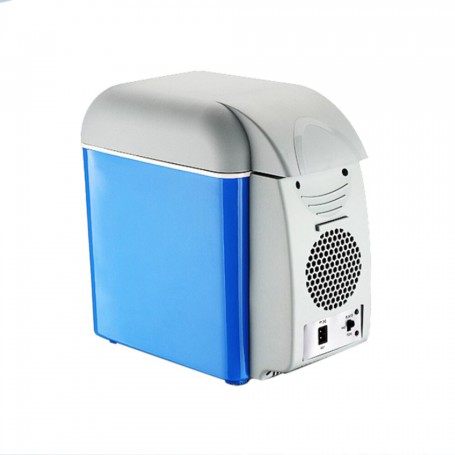 7.5L Mini Portable Cooling Warming Refrigerators Fridge Freezer Cooler Travel Warmer for Auto Car Home Office Outdoor Picnic Tra
