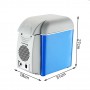 7.5L Mini Portable Cooling Warming Refrigerators Fridge Freezer Cooler Travel Warmer for Auto Car Home Office Outdoor Picnic Tra