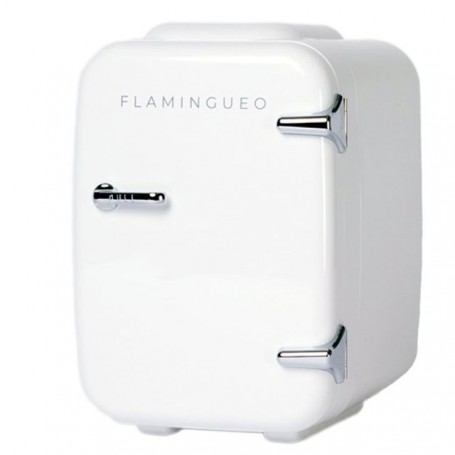 Flamingueo Mini Fridge 4L Makeup Fridge 12V/220V Cooler and Warmer Beauty Fridge Portable Fridge Mini Fridge for Room Cosmetic F