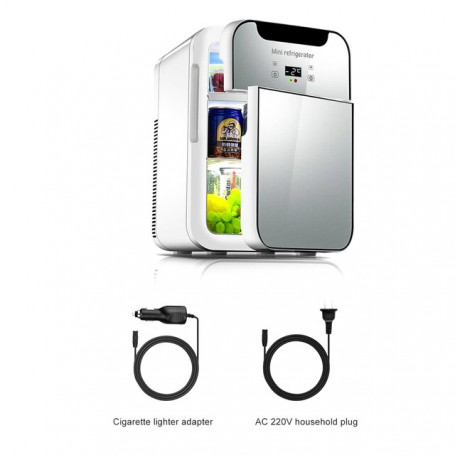 20L Portable mini fridge DC12V 220V Refrigerator Compressor Cooler Small Car Fridge for Car Home Picnic Travel Summer