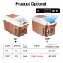 E-ACE M20 Car Fridge Low Noise Portable Hot Cold Dual Use Auto Fridge Food Drinks Fruit Storage Fridge for Home Travel Camping