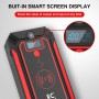 UTRAI 2500A Jump Starter Power Bank Battery Charger 10W Wireless Charging LCD Screen Safety Hammer Car Starting Device