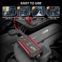UTRAI 2500A Jump Starter Power Bank Battery Charger 10W Wireless Charging LCD Screen Safety Hammer Car Starting Device