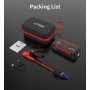 UTRAI 2500A Jump Starter Power Bank Battery Charger 10W Wireless Charging LCD Screen Safety Hammer Car Starting Device
