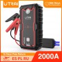 UTRAI Power Bank  2000A Jump Starter Portable Charger Car Booster 12V Auto Starting Device Emergency Car Battery Starter