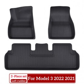 BAFIRE 2022 New 3D Floor Mat For Tesla Model 3 Model Y Custom Floor Liner Fully Surrounded Footpads Waterproof Non-Slip Carpet BAFIRE 2022 New 3D Floor Mat For Tesla Model 3 Model Y Custom Floor Liner Fully Surrounded Footpads Waterproof Non-Slip Carpet