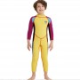 Fashion Children's 2.5mm neoprene wetsuit boys full body winter thermal swim diving suit for kids costume UV protection