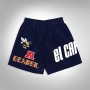 Elcapitan D'Angelo Russell men's fitness shorts beach pants sports basketball pants mesh breathable 2021 new shopping shorts men