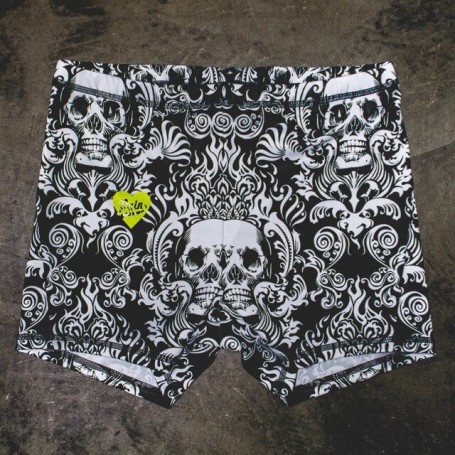 Love The Pain Pampage Training Swin Leg Boxer Swimming Trunks Anti-Drop Swimming Trunks Printing Panties Swimming Training Pants