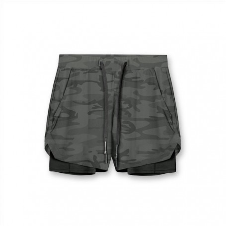 Multifunction Running Shorts Men 2 in 1 Sports Jogging Fitness Breathable Quick Dry Gym Training Sport Workout Short Pants